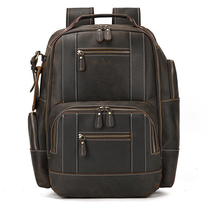 Vintage Leather Backpack for Men | SEATTLE
